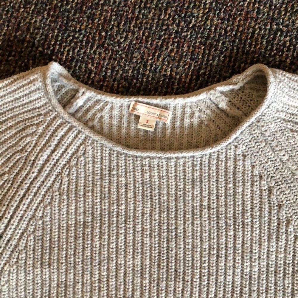 Grey knit sweater - Picture 2 of 4